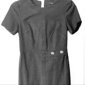 Banana Republic petite dress black